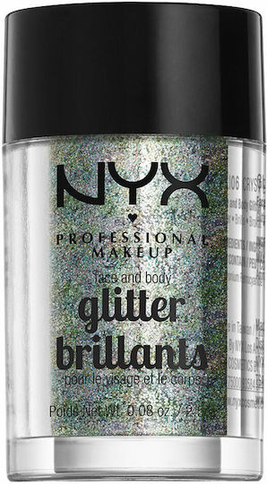 NYX Professional Makeup Glitter Brillants Eye Shadow Powder Crystal 2.5gr