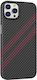 Hoco Slim Back Cover Plastic Black / Red (iPhon...