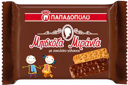 Papadopoulou Biscuiți Miranda Cu topping Ciocolată cu lapte 1buc 45gr Papadopoulou Biscuiți Miranda Cu topping Ciocolată cu lapte 1buc 45gr