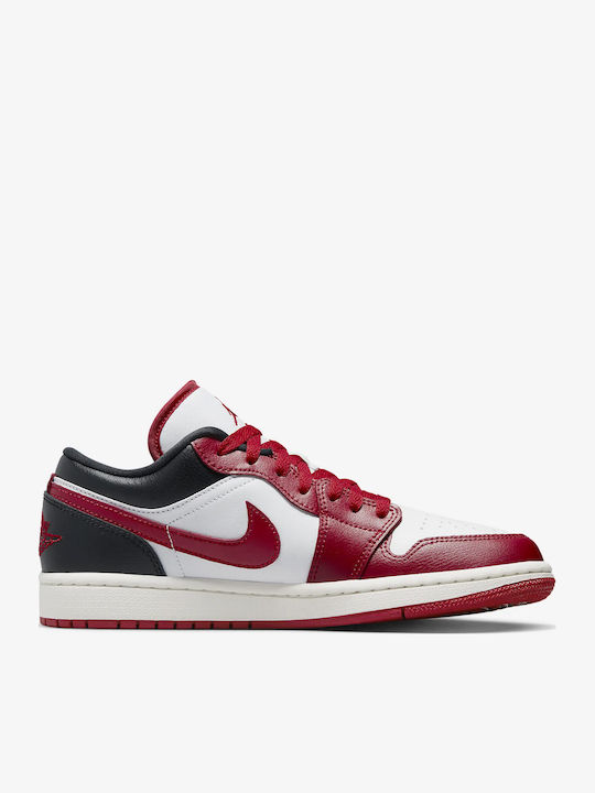 Air  1 Low Adidași Pentru Femei White / Gym Red / Black