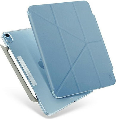 Uniq Camden Flip Cover Piele artificială / Plastic Albastru (iPad Air 2020/2022) UNIQ-NPDA10.9GAR(2022)-CAMNBU