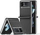 Dux Ducis Bril Synthetic Leather Back Cover Black (Galaxy Z Flip4)