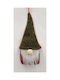 Artezan Christmas Fabric Figure Dwarf Green Height 16cm