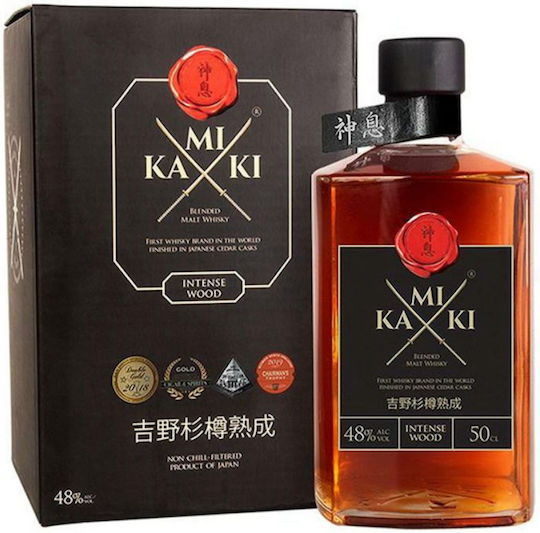Intense Wood Blended Malt Ουίσκι Ιαπωνίας 48% 500ml