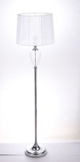 Karvounis Lampă de Podea Î155cm. Alb