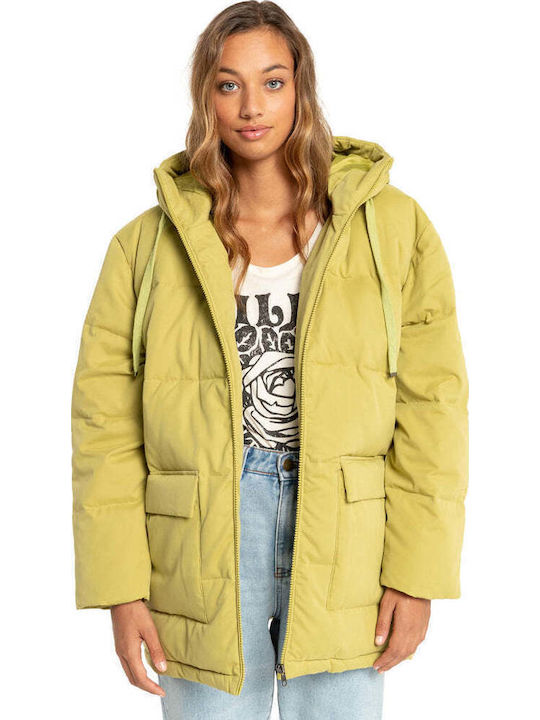 Billabong Mad for You Μακρύ Γυναικείο Puffer Μπ...