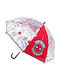 Cerda Kinder Regenschirm Gebogener Handgriff Spiderman Rot mit Durchmesser 71cm.