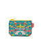 Legami Milano Elephant Kids' Wallet Coin with Zipper for Girl Light Blue COC0004