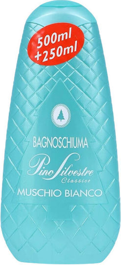 Pino Silvestre Muschio Bianco Αφρόλουτρο για Άνδρες & Άρωμα White Musk 750ml