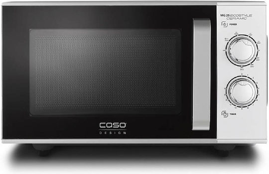 Caso MG 25 Ecostyle Ceramic Φούρνος Μικροκυμάτων με Grill 25lt Μαύρος