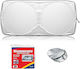 Autoline Internal Car Windshield Sunshade 150x70cm