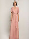 Desiree Maxi Dress for Wedding / Baptism Pink