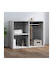 Entry Furniture with Wardrobe 80x40x65cm