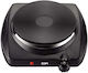 EDM Grupo Enamel Countertop Single Burner Black