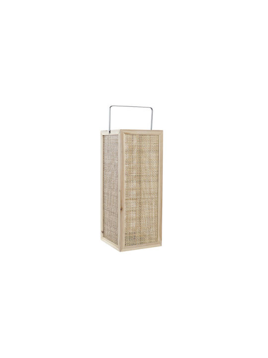 Dekodonia Lantern Rattan Floor Beige 20x20x60εκ. 1pcs