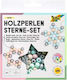 Folia Pastel Stea Mărgele Artizanale Multicolore 161buc