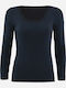 Blackspade 1268 Damen Thermo Langarmshirt Schwarz