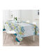 Flamingo Tischtuch Fleckabweisend Jungle Mint 150x180cm