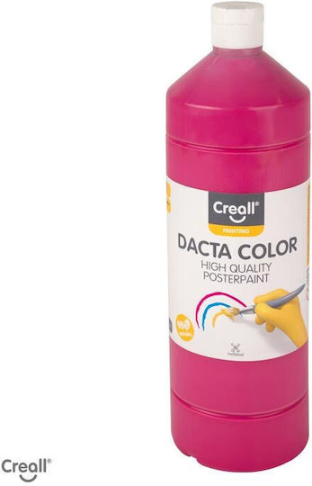 Creall Basic Color Τέμπερα Ζωγραφικής Magenta σε Μπουκάλι 1000ml