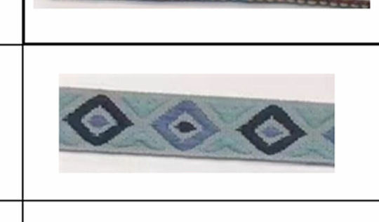 Faitakis Pack Boho 0501316 Ribbon Blue