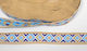 Faitakis Pack Boho 0501312 Stoff Band Blau mit Breite 25mm