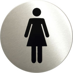 Grekon Plăcuță WC Pentru femei cu Lungime 8cm AP77100 Grekon Plăcuță WC Pentru femei cu Lungime 8cm AP77100