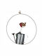 Synchronia Christmas Metal Decorative Wreath 28cm