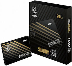 MSI Spatium S270 SSD 240GB 2.5'' SATA III