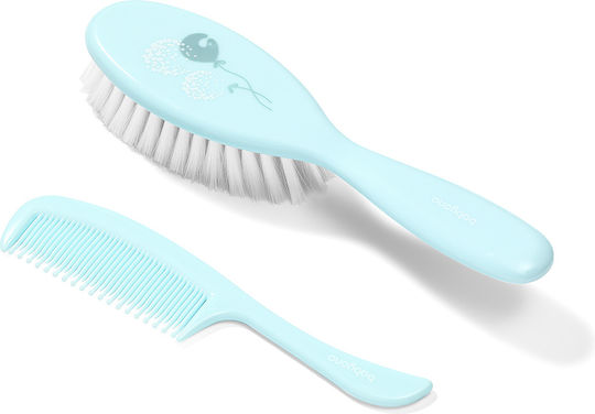 Babyono Babybürste & Kamm Turquoise 2Stück