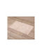 Aria Trade Badematte Mikrofaser Rechteckig AT00010967 Beige 50x80cm