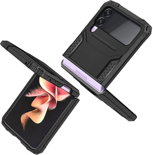 Forcell Nitro Book Πλαστικό Μαύρο (Galaxy Z Flip4)