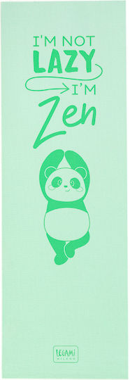 Legami Milano Panda Στρώμα Γυμναστικής Yoga Πράσινο (183x61x0.6cm)