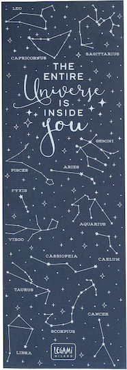 Legami Milano Stars Στρώμα Γυμναστικής Yoga Μπλε (183x61x0.6cm)