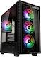 Kolink Observatory Y AMD SE - ARGB Gaming Midi Tower Κουτί Υπολογιστή με Πλαϊνό Παράθυρο Μαύρο