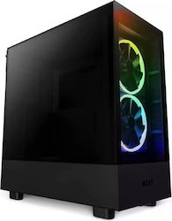 NZXT H5 Elite Gaming Midi Tower Computer Case with Window Panel Black