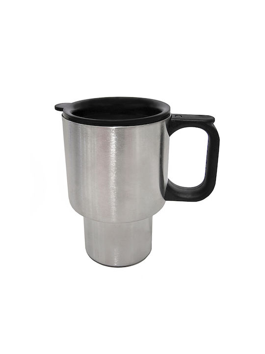 Tasse Metallisch Silber 1Stück