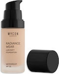 Wycon Cosmetics - RADIANCE WEAR Foundation NW20 - SPF 25 - Waterproof 30ml