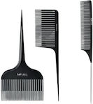 BALAYAGE COMBS SET 3PCS BLACK