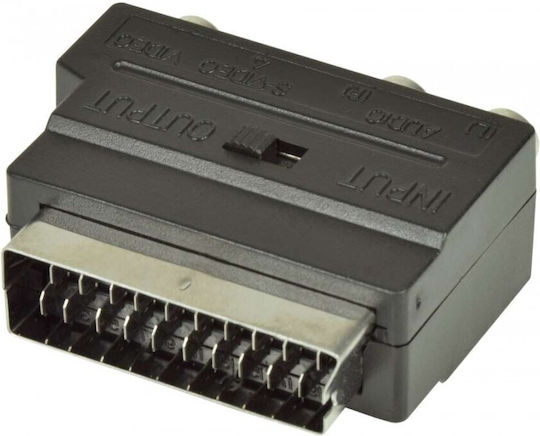 AvLink Конвертор Scart Мъжки към RCA / S-Video Женски 1 Брой 122.410UK