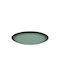 Sidirela Plate Shallow made of Porcelain Green with Diameter 27cm