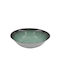 Sidirela Decoration Porcelain Salad Bowl Green 23x23cm