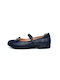 Bibelot Children's leather ballet flats X22-10 Blue