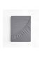 DreamHouse Sheet Super-Double with Elastic 160x200+30cm. Gray