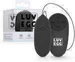 Luv Egg Vibrator Ouă cu Telecomandă Oul Vibro cu telecomandă Negru