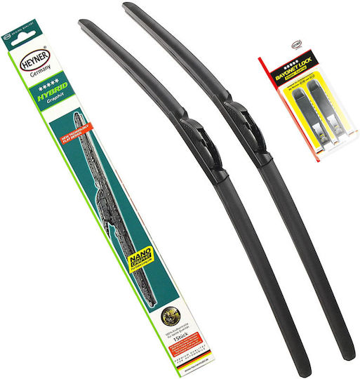 Heyner Heyner Hybrid Front Set Car Wiper Blades 500mm/350mm