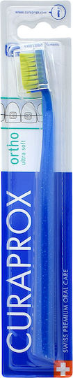 Curaprox CS 5460 Ortho Ultra Soft Zahnbürste Ultraweich Blue/Lahani