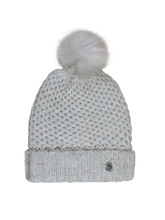 Stamion Kids Beanie Knitted Gray