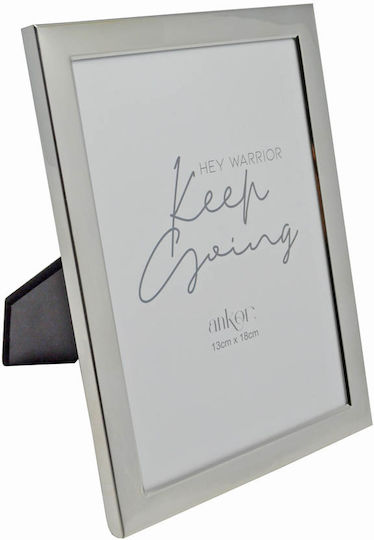 Ankor Photo Frame with Silver Metallic Frame 15x20