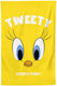 Pennie Des.1 Warner Bros Παιδική Πετσέτα Θαλάσσης Κίτρινη Tweety 130x70εκ.