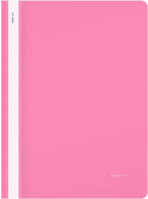 Metron Clipboard with Spring for Paper A4 Pink 1pcs